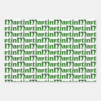 Feuille De Papier Cadeau Martin Family Reunion Décoratif Enveloppement, Irl