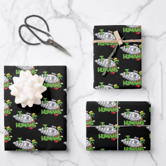 Feuille De Papier Cadeau MARVIN THE MARTIAN™ I Laser Humains