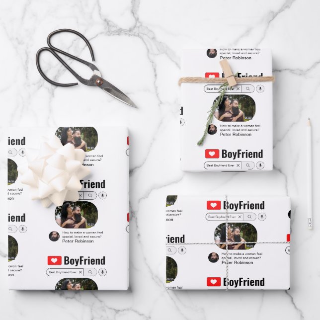 Feuille De Papier Cadeau Meilleur Garçon Drôle Jamais Résultat De Recherche (Recto)