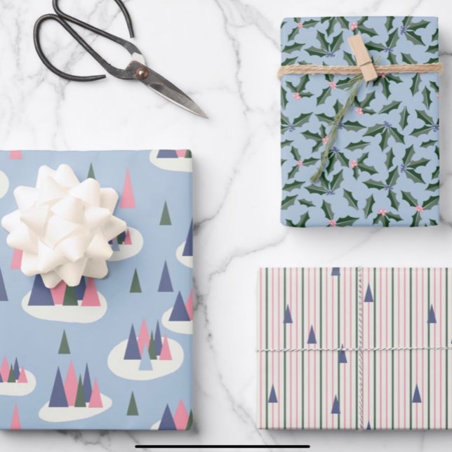 Feuille De Papier Cadeau Mi-siècle (Créateur téléchargé)