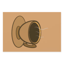 Mid Century Moderne Brown Cosy Coffee Cup