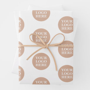 Feuille De Papier Cadeau Moderne, minimaliste, élégant et personnalisable