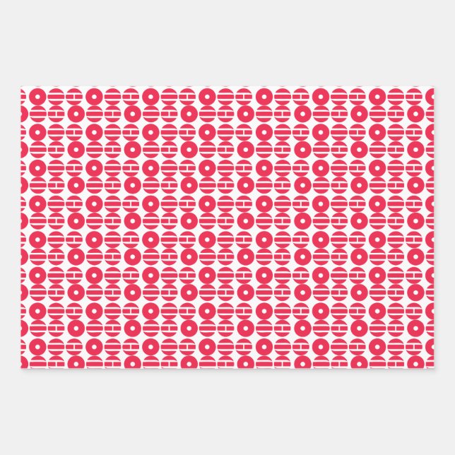 Feuille De Papier Cadeau Monstre enveloppé (Devant)