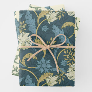 Feuille De Papier Cadeau Morris Garden Motif Floral