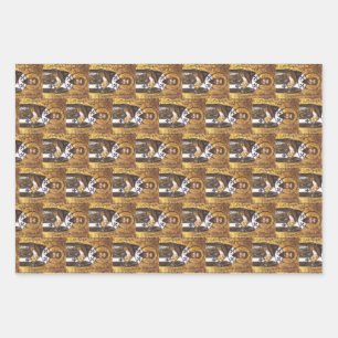 Feuille De Papier Cadeau Mosaïque de saint Basile le Grand