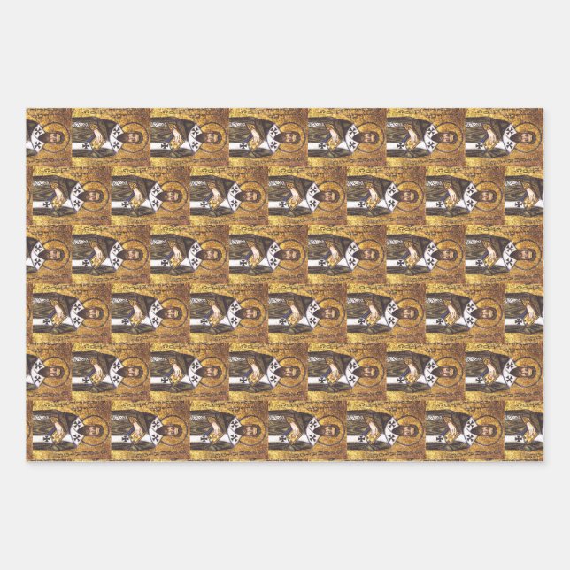 Feuille De Papier Cadeau Mosaïque de saint Basile le Grand (Devant)