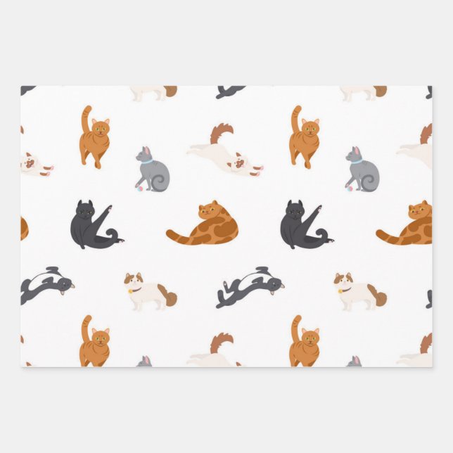 Feuille De Papier Cadeau Motif (Devant)