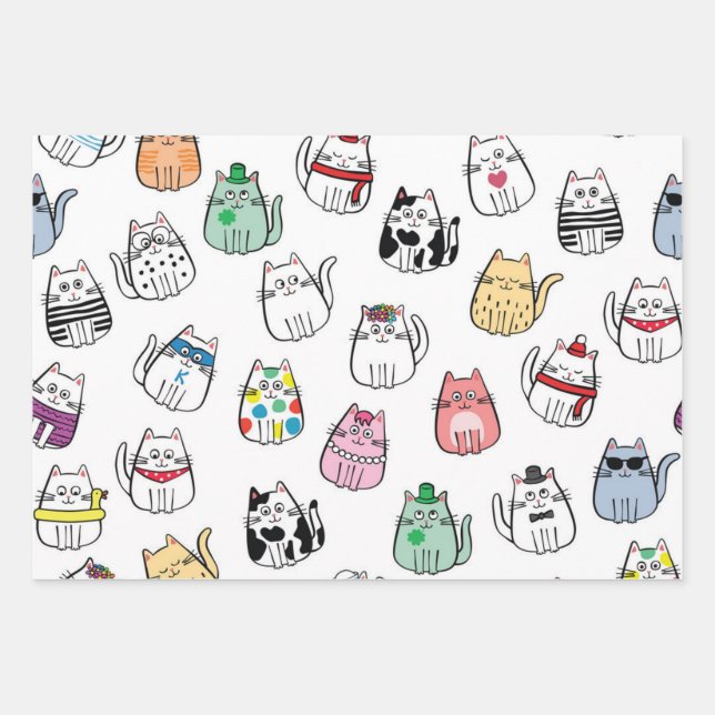 Feuille De Papier Cadeau Motif (Devant)