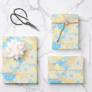 Feuille De Papier Cadeau Motif bohème