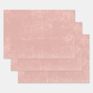 Feuille De Papier Cadeau Motif de découpage rose Vintage de texture