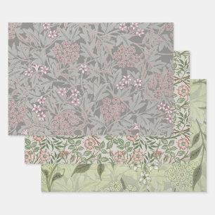 Feuille De Papier Cadeau Motif de fleur de jasmin de William Morris