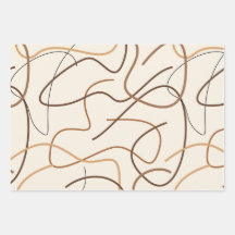 Motif de ligne Abstraite