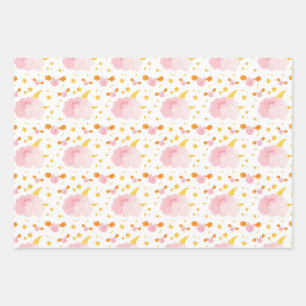 Feuille De Papier Cadeau Motif de style ghoté Spooktacular Halloween