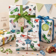 Motif de voiture de course vintage
