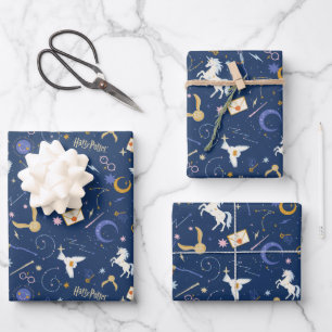 Feuille De Papier Cadeau Motif d'icône du solstice d'été HARRY POTTER™