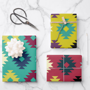 Feuille De Papier Cadeau Motif du Sud-Ouest