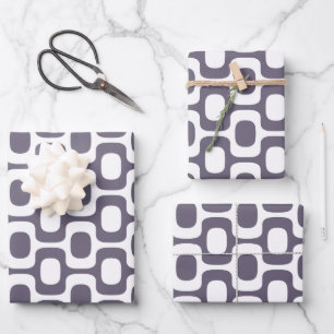 Feuille De Papier Cadeau Motif du trottoir d'Ipanema, Motif de plage, Brési