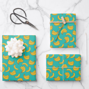 Feuille De Papier Cadeau Motif Fruit Banana