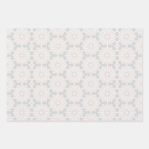 Feuille De Papier Cadeau Motif géométrique islamique