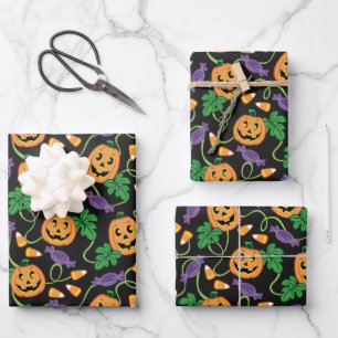 Feuille De Papier Cadeau Motif HALLOWEEN