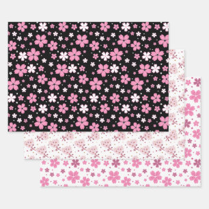 Feuille De Papier Cadeau Motif japonais