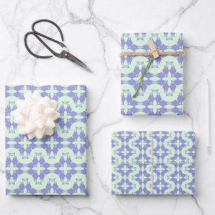 Feuille De Papier Cadeau Motif Pastel Purpliana 5