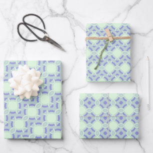 Feuille De Papier Cadeau Motif Pastel Purpliana 6