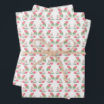 Feuille De Papier Cadeau Motif Roses Thé Mignon Floral Féminin Doux<br><div class="desc">Dessin peint à la main pour vous ! Changez également les couleurs de fond. Consultez ma boutique pour plus de couleurs et de designs ou faites-le moi savoir si vous souhaitez quelque chose de personnalisé. Merci de magasiner avec moi !</div>
