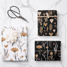 motif sans couture de plantes de style boho