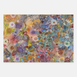 Feuille De Papier Cadeau motifs Abstraits