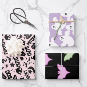 Feuille De Papier Cadeau Motifs d'Halloween