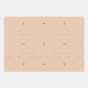 Feuille De Papier Cadeau motifs géométriques islamiques