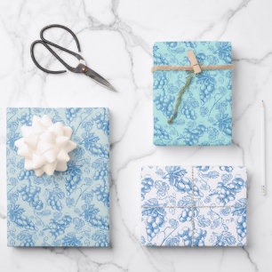 Feuille De Papier Cadeau Motifs italiens.