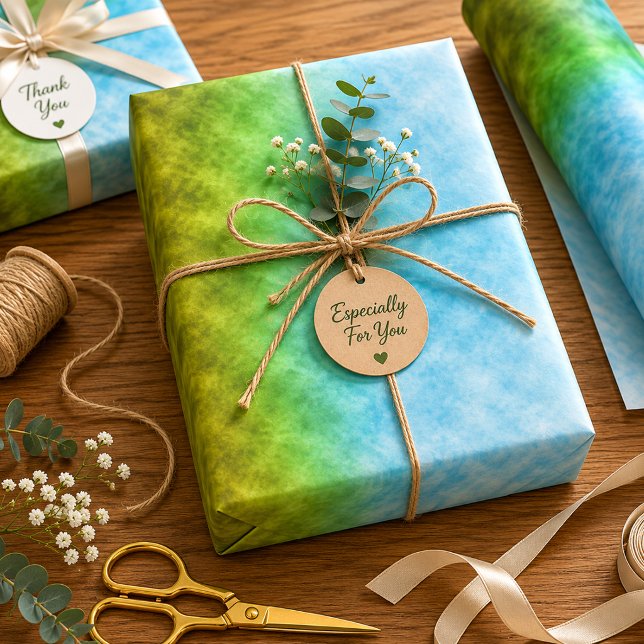 Feuille De Papier Cadeau Murmur de l'Horizon (Créateur téléchargé)