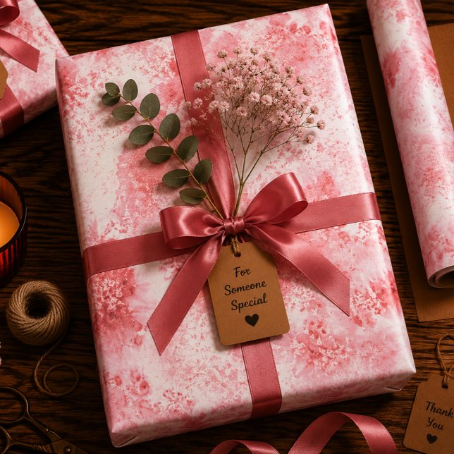 Feuille De Papier Cadeau Murmur scarlate (Créateur téléchargé)