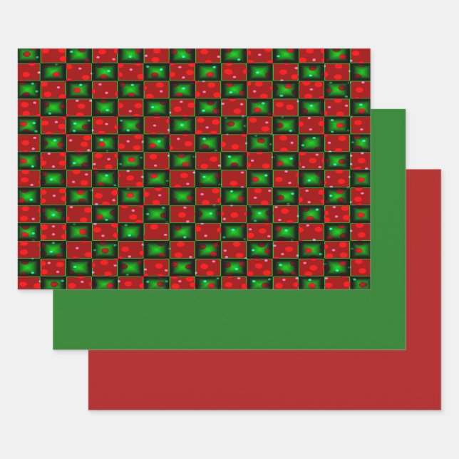 Feuille De Papier Cadeau MVB Christmas Twinkle design Starlight (Lot)
