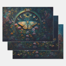 Mysterious Twilight Portal, Mystic Floral Imaginai