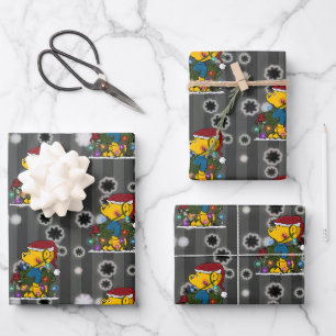 Feuille De Papier Cadeau Noël de Ferald