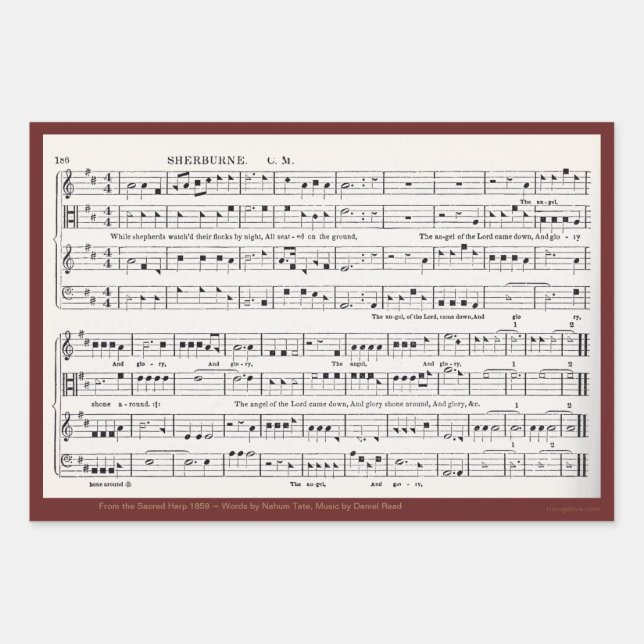 Feuille De Papier Cadeau Note de forme (Devant)