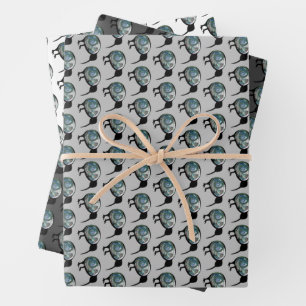 FEUILLE DE PAPIER CADEAU NOUVELLE-ZÉLANDE KIWI OISEAU PAUA SHELL FERN KORU