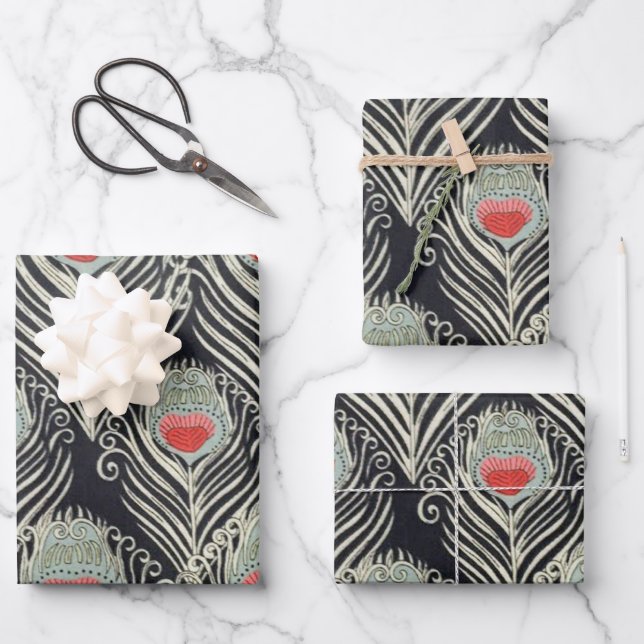 Feuille De Papier Cadeau Oasis (Recto)