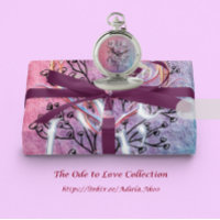 Ode to Love Wrapping Paper par la poète Adiela Ako