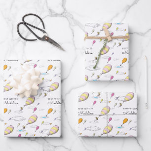 Feuille De Papier Cadeau Oh, Baby, les Endroits Où Tu Irass Bébé Shower