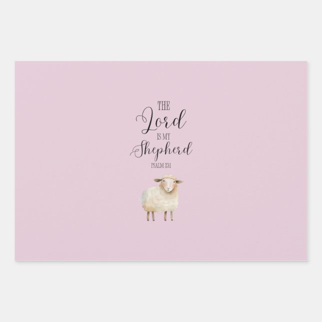 Feuille De Papier Cadeau Ornement acrylique (Devant)