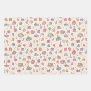 Feuille De Papier Cadeau Pack amusant