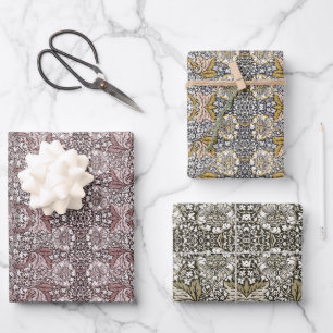 Feuille De Papier Cadeau Pack William Morris