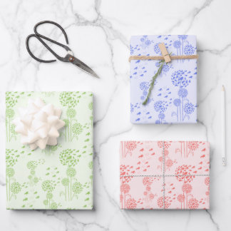 Feuille De Papier Cadeau Paillasson à trois couleurs de Tölter