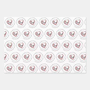 Feuille De Papier Cadeau Papa - Fête des pères