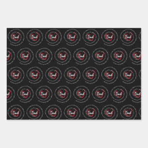 Feuille De Papier Cadeau Papa - Fête des pères