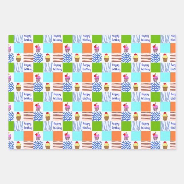Feuille De Papier Cadeau Papel de regalo  (Devant)